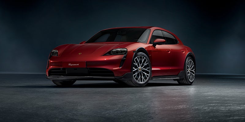 Porsche Taycan Cross Turismo luxury performance vehicle